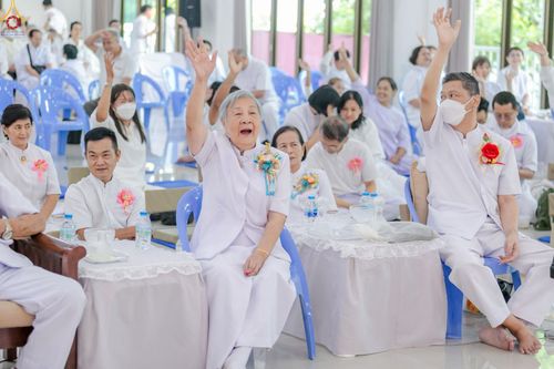 ภาพ No.246866:วันอาทิตย์ที่ 14 กันยายน พ.ศ. 2568 พิธีทอดผ้าป่า ซื้อดิน ปรับพื้นที่ลานธรรม  และพิธีกลั่นแผ่นดิน โปรยทราย สถาปนาองค์พระเจดีย์ เพื่อสร้างสันติภาพโลก  ณ ศูนย์ปฏิบัติธรรมสระบุรี อ.พระพุทธบาท จ.สระบุรี