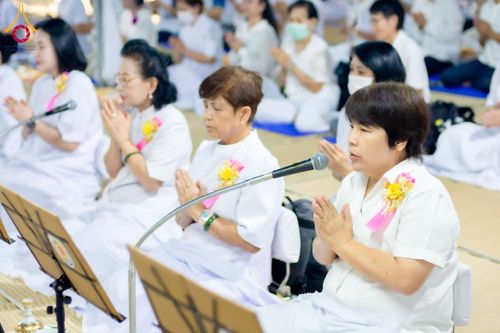 ภาพ No.117419:พิธีถวายภัตตาหารเป็นสังฆทาน แด่คณะพระธรรมยาตรา วันที่ 23 มกราคม พ.ศ. 2567 ณ อนุสรณ์สถานบางปลา อ.บางเลน จ.นครปฐม