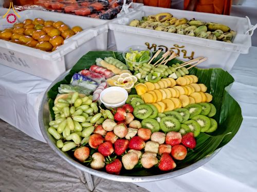 ภาพ No.119935:พิธีถวายภัตตาหารเป็นสังฆทาน แด่คณะพระธรรมยาตรา ปีที่ 12 วันที่ 28 มกราคม พ.ศ. 2567 ณ อนุสรณ์สถานบางปลา จ.นครปฐม