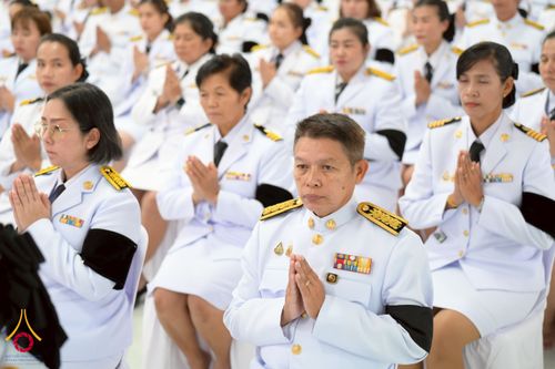 ภาพ No.262491:วันที่ 30 ตุลาคม พ.ศ. 2568 พสกนิกรอำเภอคลองหลวง จัดพิธีบำเพ็ญกุศลสัตตมวาร ถวายพระราชกุศลแด่สมเด็จพระพันปีหลวง ณ วัดพระธรรมกาย