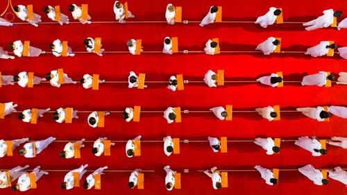 ภาพ No.99800:พิธีทอดผ้าป่า ต้นสมบัติจักรพรรดิ ในวันอาทิตย์ที่ 3 ธันวาคม พ.ศ. 2566 ณ สภาธรรมกายสากล วัดพระธรรมกาย จ.ปทุมธานี