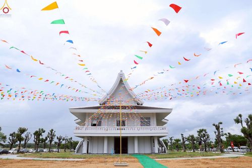 ภาพ No.268518:วันพฤหัสบดีที่ 23 ตุลาคม พ.ศ. 2568 พิธีทอดกฐินเพื่อสร้างกุฏิสงฆ์ ณ ศูนย์ปฏิบัติธรรมนานาชาติสะเดา จ.สงขลา