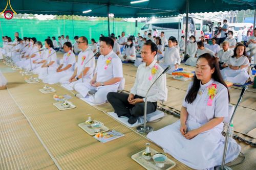 ภาพ No.109190:พิธีถวายภัตตาหารเป็นสังฆทาน แด่คณะพระธรรมยาตราฯ วันที่ 10 มกราคม พ.ศ. 2567 ณ อนุสรณ์สถานคลองบางนางแท่น อ.สามพราน จ.นครปฐม