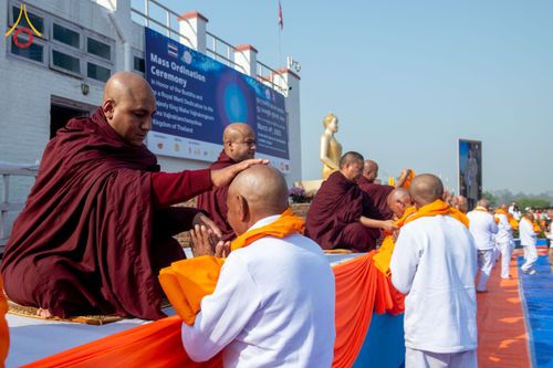 ภาพ No.209996:วันอังคารที่ 4 มีนาคม พ.ศ. 2568 พิธีบรรพชาสามเณรเนปาล 500 รูป ณ ลุมพินี ประเทศเนปาล