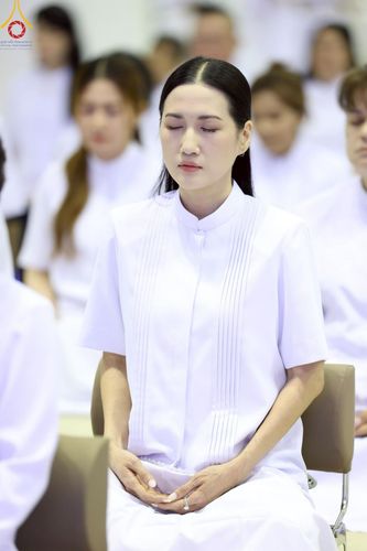 ภาพ No.222780:วันอาทิตย์ต้นเดือนที่ 4 พฤษภาคม พ.ศ. 2568 พิธีบูชาข้าวพระ ณ สภาธรรมกายสากล วัดพระธรรมกาย