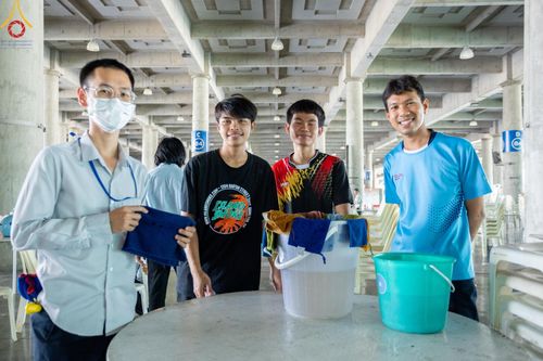 ภาพ No.60533:V.38 ทุ่มพลังเพื่อพ่อครบ 80 ปี ภาพการเตรียมงานของหน่วยงานต่างๆ เพื่อพิธีฉลองอายุวัฒนมงคล 80 ปี หลวงพ่อธัมมชโย และรับถวายมหาสังฆทาน 10,000 กว่าวัดทั่วประเทศ ในวันคุ้มครองโลก วันจันทร์ที่ 22 เมษายน พ.ศ. 2567