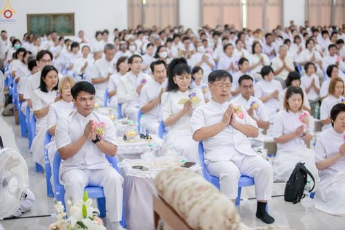 ภาพ No.241313:วันอาทิตย์ที่ 24 สิงหาคม พ.ศ.2568 พิธีปฐมผ้าป่าสถาปนาองค์พระเจดีย์เพื่อสร้างสันติภาพโลก พิธีไถ่ชีวิตโค สร้างมหากุศลด้วยการให้ชีวิตสัตว์เป็นทาน ณ ศูนย์ปฏิบัติธรรมสระบุรี อ.พระพุทธบาท จ.สระบุรี