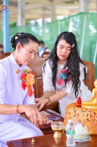 ภาพ No.143017:พิธีทอดผ้าป่าสามัคคีเพื่อสมทบทุนสร้างหอฉัน ๑๑๓ ปี  คุณยายอาจารย์มหารัตนอุบาสิกาจันทร์ขนนกยูง ครั้งที่ ๙ วันอาทิตย์ที่ ๓๐  มิถุนายน พ.ศ. ๒๕๖๗ ณ ศูนย์การศึกษาจอมบึง ต.รางบัว อ.จอมบึง จ.ราชบุรี