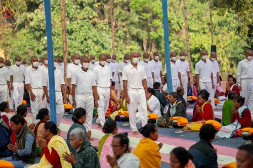 ภาพ No.130289:Photo Story ปฐมบรรพชาชาวพุทธมาร์มา Episode 3/5 วันที่ 9 กุมภาพันธ์ พ.ศ. 2567 ในโครงการบรรพชาสามเณร ครั้งแรกของชาวพุทธมาร์มา บังกลาเทศ ณ วัดธัมจักร อรัญกุฏิ เมืองรัมการ์ คาร์กาชารี บังกลาเทศ