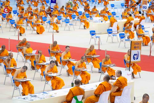 ภาพ No.309546:วันที่ 12 กุมภาพันธ์ พ.ศ. 2569 การสอบบาลีสนามหลวง ประจำปี 2569 ประโยค 1-2, ป.ธ.3/ ประโยค บ.ศ.1-2, บ.ศ.3 ณ สนามสอบประจำจังหวัดปทุมธานี แห่งที่ 2  วัดพระธรรมกาย อ.คลองหลวง จ.ปทุมธานี