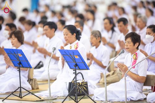 ภาพ No.126695:พิธีบูชาข้าวพระ ในวันอาทิตย์ต้นเดือนที่ 3 มีนาคม พ.ศ. 2567 ณ วัดพระธรรมกาย จ.ปทุมธานี