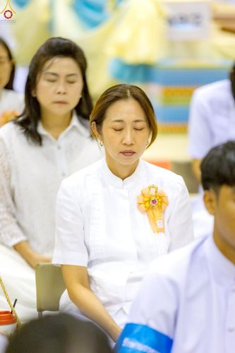 ภาพ No.236132:วันที่ 3 สิงหาคม พ.ศ. 2568 พิธีบูชาข้าวพระ ณ สภาธรรมกายสากล วัดพระธรรมกาย