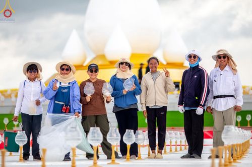 ภาพ No.211213:วันเสาร์ที่ 15 มีนาคม พ.ศ. 2568  การเตรียมงานของเจ้าหน้าที่ เพื่องานฉลองปทุมเจดีย์ ณ ศูนย์อบรมเยาวชนปัตตานี