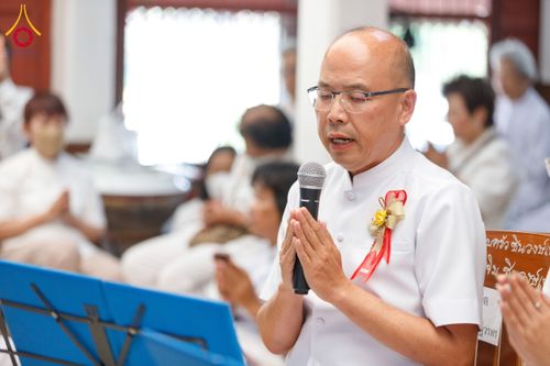 ภาพ No.202217:พิธีเจริญพระพุทธมนต์ ปฏิบัติธรรม มอบทุนการศึกษา ถวายสังฆทาน 108 วัด เพื่อถวายเป็นพุทธบูชา และขับเคลื่อนโครงการหมู่บ้านรักษาศีล 5 โดยคณะสงฆ์จังหวัดนครปฐม คณะศิษยานุศิษย์วัดพระธรรมกาย โครงการธรรมยาตรา ปีที่ 13 ณ วัดบางปลา อำเภอบางเลน จังหวัดนครปฐม