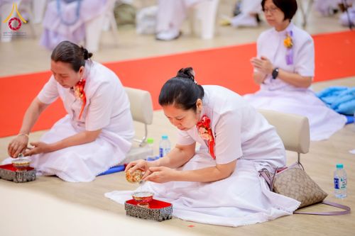 ภาพ No.254867:วันที่ 15 ตุลาคม พ.ศ. 2568 พิธีบรรจุพระบรมสารีริกธาตุภายในพระเกตุองค์พระประธาน สมโภชพระประธาน พระธรรมกาย ณ ศูนยอบรมเยาวชนกาญจนบุรี