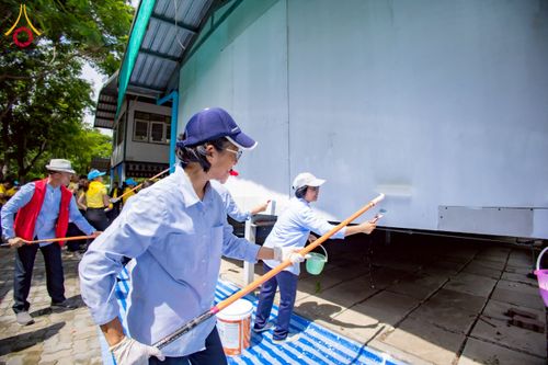 ภาพ No.226793:กิจกรรมจิตอาสาพัฒนา “เราทำความ ดี ด้วยหัวใจ” เนื่องในโอกาสวันพระบาทสมเด็จพระปกเกล้าเจ้าอยู่หัว ณ วัดพระธรรมกาย อ.คลองหลวง จ.ปทุมธานี วันพุธที่ 28 พฤษภาคม พ.ศ. 2568