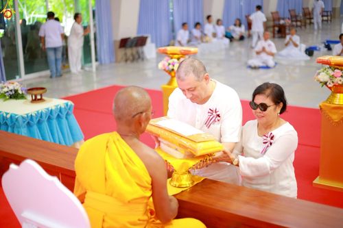 ภาพ No.233448:วันอาทิตย์ที่ 13 กรกฎาคม พ.ศ. 2568 พิธีทอดผ้าป่าสามัคคี "สร้างบ้านพักผู้ปฏิบัติธรรม" ณ ศูนย์ปฏิบัติธรรมจังหวัดระยอง(บ้านช่องลม)