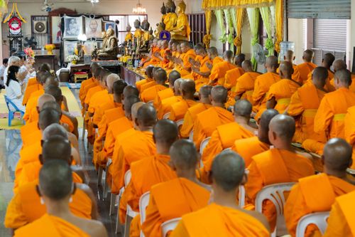 ภาพ No.196654:พิธีทอดผ้าป่าทำนุบำรุงศาสนสถาน ณ วัดไทยเจริญ ตำบลบางขุนกอง อำเภอบางกรวย จังหวัดนนทบุรี  ในโครงการธรรมยาตรา กตัญญูบูชา มหาปูชนียาจารย์ พระมงคลเทพมุนี(สด จนฺทสโร) พระผู้ปราบมาร อนุสรณ์สถาน 7 แห่ง ปีที่ 13 วันที่ 17 มกราคม พ.ศ. 2568