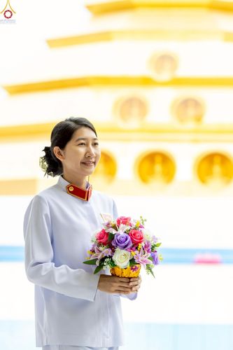 ภาพ No.227433:วันเสาร์ที่ 31 พฤษภาคม พ.ศ. 2568 พิธีเวียนประทักษิณรอบพระอุโบสถ ในพิธีอุปสมบท สามเณรเตรียม DCI รุ่นที่ 22 ณ อุโบสถพระไตรปิฎก วัดพระธรรมกาย