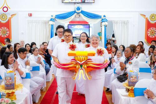 ภาพ No.98139:พิธีทอดกฐินสมปรารถนา วัดพระธรรมกายบอสตัน รัฐแมสซาชูเสตส์ ประเทศสหรัฐอเมริกา วันที่ 19 พฤศจิกายน พ.ศ. 2566