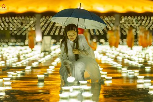 ภาพ No.244191:วันที่ 7 กันยายน พ.ศ. 2568 พิธีจุดประทีป วันครูผู้ค้นพบวิชชาธรรมกาย ณ ลานธรรมฯ และวิหารคด วัดพระธรรมกาย