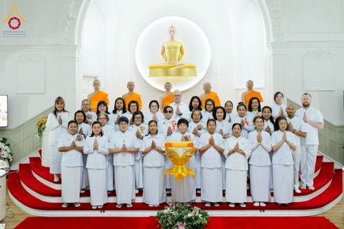 ภาพ No.232741:วันอาทิตย์ที่ 6 กรกฏาคม พ.ศ. 2568 พิธีบูชาข้าวพระ ณ วัดพระธรรมกายนอร์ธสวีเดน