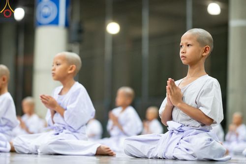 ภาพ No.133658:นาคธรรมทายาทปฏิบัติธรรมก่อนบวช ในโครงการบรรพชาสามเณร ฟื้นฟูพระพุทธศาสนาทั่วไทย ศูนย์อบรมวัดพระธรรมกาย วันที่ 3 เมษายน พ.ศ. 2567