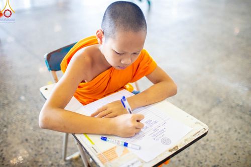 ภาพ No.91342:พิธีสอบธรรมสนามหลวง นักธรรมชั้นตรี วันที่ 23-26 ตุลาคม พ.ศ. 2566 ณ วัดพระธรรมกาย