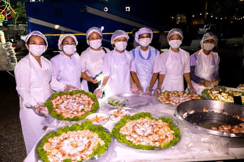 ภาพ No.114462:พิธีถวายภัตตาหารเป็นสังฆทาน แด่คณะพระธรรมยาตรา ปีที่ 12 วันที่ 18 มกราคม พ.ศ. 2567 ณ วัดโบสถ์(บน) บางคูเวียง จ.นนทบุรี