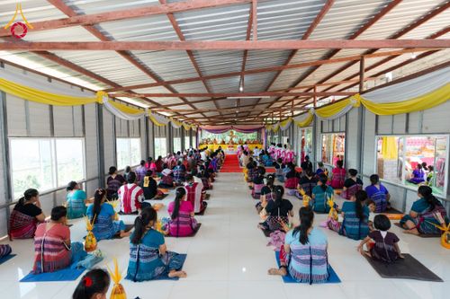 ภาพ No.175607:พิธีทอดกฐิน วัดพระธรรมจาริกบ้านต่อปล้าคี ตำบลแม่สอง อำเภอท่าสองยาง จังหวัดตาก ในโครงการกฐินสามัคคีทั่วไทย 30,000 วัด บูชาธรรม 80 ปี หลวงพ่อธัมมชโย โดยคณะศิษยานุศิษย์วัดพระธรรมกาย วันที่ 15 พฤศจิกายน พ.ศ. 2567