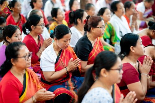 ภาพ No.176096:พิธีทอดผ้าป่าสมทบกฐิน ณ วัดพุทธคยา บานา วิหาร เมืองคยา รัฐพิหาร ประเทศอินเดีย โดยมูลนิธิธรรมกาย ในนามหลวงพ่อธัมมชโย  วันที่ 12 พฤศจิกายน พ.ศ. 2567