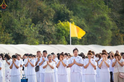 ภาพ No.129327:พิธีประดิษฐานพระบรมสารีริกธาตุ ณ มหารัตนะเจดีย์สิริปทุมสวรรค์ ศูนย์ปฏิบัติธรรมภาคใต้ อ.บางกล่ำ จ.สงขลา วันที่ 10 มีนาคม พ.ศ.2567