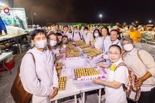 ภาพ No.119906:พิธีถวายภัตตาหารเป็นสังฆทาน แด่คณะพระธรรมยาตรา ปีที่ 12 วันที่ 28 มกราคม พ.ศ. 2567 ณ อนุสรณ์สถานบางปลา จ.นครปฐม