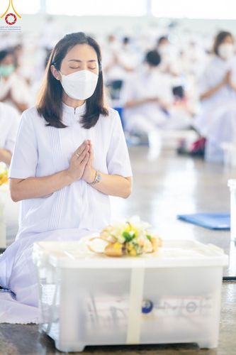 ภาพ No.102376:พิธีถวายอุปกรณ์ทำความสะอาด ณ บ้านแก้วเรือนทองคุณยายอาจารย์ฯ วัดพระธรรมกาย วันเสาร์ที่ 16 ธันวาคม พ.ศ. 2566