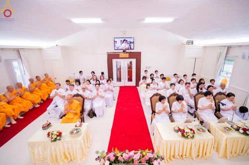 ภาพ No.144691:พิธีประดิษฐานลูกนิมิตมหาสมบัติ ผูกสีมาสถาปนาอุโบสถ บูชาธรรม ๘๐ ปี หลวงพ่อธัมมชโย วันอาทิตย์ที่ ๓๐ มิถุนายน พ.ศ. ๒๕๖๗ วัดพระธรรมกายนิวเจอร์ซี ประเทศสหรัฐอเมริกา