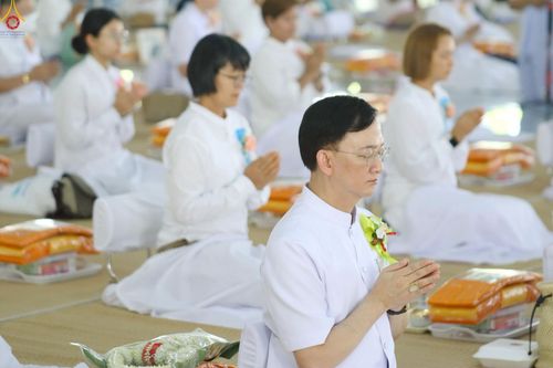 ภาพ No.237937:วันเสาร์ที่ 9 สิงหาคม พ.ศ. 2568 (วันพระ ขึ้น 15 ค่ำ เดือน 9) พิธีบุพเปตพลี ครั้งที่ 168 ร่วมอุทิศบุญแด่หมู่ญาติที่ล่วงลับไปแล้ว และสืบทอดอายุพระพุทธศาสนา ณ หอฉันคุณยายอาจารย์ฯ วัดพระธรรมกาย