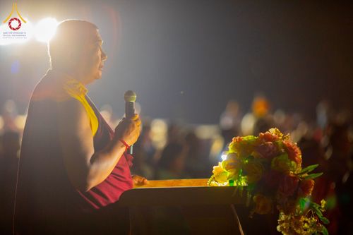 ภาพ No.210463:วันเสาร์ที่ 8 มีนาคม พ.ศ. 2568 พิธีจุดประทีป โครงการบรรพชาสามเณรชาวเนปาล 500 รูป ณ ชาตสถานอุทยานลุมพินีวัน ที่ประสูติขององค์สมเด็จพระสัมมาสัมพุทธเจ้า ลุมพินี ประเทศเนปาล