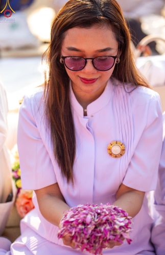 ภาพ No.113088:พิธีต้อนรับพระธรรมยาตรา ปีที่ 12 วันที่ 15 มกราคม พ.ศ. 2567 ณ วัดโบสถ์บน จ.นนทบุรี