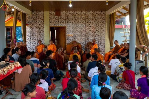 ภาพ No.127154:Photo Story ปฐมบรรพชาชาวพุทธมาร์มา เริ่ม วันที่ 2 กุมภาพันธ์ พ.ศ. 2567 ณ วัดธัมจักร อรัญกุฏิ เมืองรัมการ์ คาร์กาชารี บังกลาเทศ