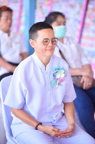 ภาพ No.142988:พิธีทอดผ้าป่าสามัคคีเพื่อสมทบทุนสร้างหอฉัน ๑๑๓ ปี  คุณยายอาจารย์มหารัตนอุบาสิกาจันทร์ขนนกยูง ครั้งที่ ๙ วันอาทิตย์ที่ ๓๐  มิถุนายน พ.ศ. ๒๕๖๗ ณ ศูนย์การศึกษาจอมบึง ต.รางบัว อ.จอมบึง จ.ราชบุรี