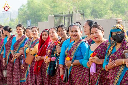 ภาพ No.212884:วันที่ 14 - 15 มีนาคม พ.ศ. 2568 คณะสงฆ์และสามเณรเดินธรรมยาตรา ในโครงการบวชสามเณรเนปาล 500 รูป ไปยังสถานที่รอบมายาเทวีและลุมพินีเกรด ณ ลุมพินี ประเทศเนปาล