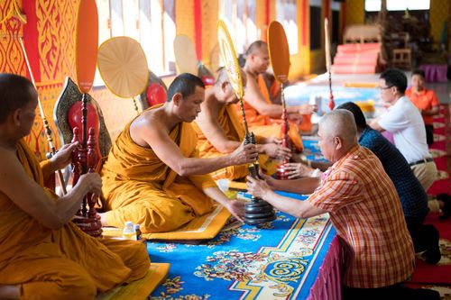 ภาพ No.98960:พิธีทอดกฐินสามัคคีทั่วไทย 5,000 วัด  ณ วัดกันทรอมอุดม อ.ขุนหาญ จ.ศรีสะเกษ วันที่ 26 พฤศจิกายน พ.ศ. 2566