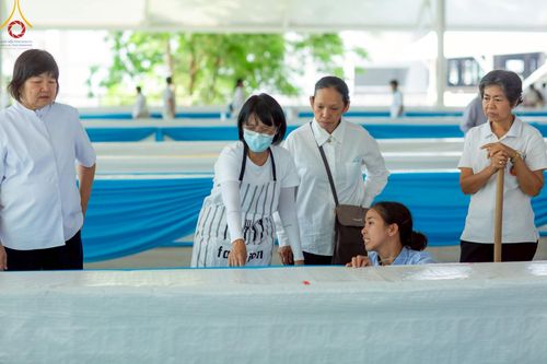 ภาพ No.218604:วันพฤหัสบดีที่ 17 เมษายน พ.ศ. 2568 การเตรียมงานในลานธรรม , สภาธรรมกายสากล , วิหารคด  เพื่องานวันคุ้มครองโลก 22 เมษายน พ.ศ. 2568