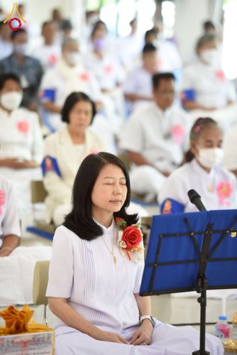 ภาพ No.225843:วันอาทิตย์ที่ 18 พฤษภาคม พ.ศ. 2568 ศูนย์ปฏิบัติธรรมสระบุรี ได้จัดพิธีทอดผ้าป่าฟื้นฟูพระพุทธศาสนา และพิธีมอบใบประกาศนียบัตรเชิดชูเกียรติผู้นำรถ ที่ทำหน้าที่จัดรถเพื่อพาสาธุชนไปร่วมงานวันที่ 22 เมษายน ที่ผ่านมา