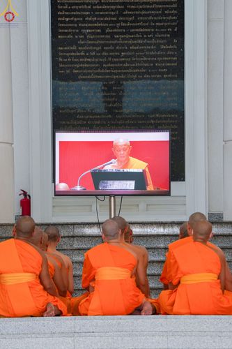 ภาพ No.84820:พิธีอธิษฐานพรรษา ของคณะสงฆ์ ในวันเข้าพรรษา แรม 1 ค่ำ เดือน 8 วันที่ 2 สิงหาคม พ.ศ. 2566 ณ โบสถ์พระไตรปิฎก วัดพระธรรมกาย ต.คลองสาม อ.คลองหลวง จ.ปทุมธานี