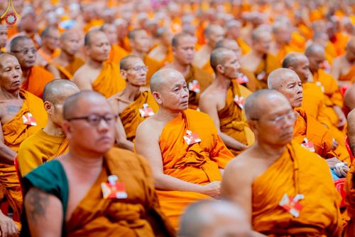 ภาพ No.219520:วันอังคารที่ 22 เมษายน พ.ศ. 2568 สัมมนาสงฆ์ เพื่อความมั่นคงและความเจริญรุ่งเรืองแห่งพระพุทธศาสนา  เนื่องในวันคุ้มครองโลก พิธีถวายมหาสังฆทานแด่คณะสงฆ์ 40,000 กว่าวัดทั่วประเทศ ณ วัดพระธรรมกาย จ.ปทุมธานี