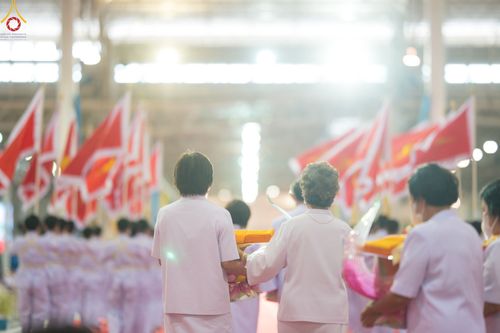 ภาพ No.89031:พิธีทอดผ้าป่าสมทบกฐินครั้งที่ 2 วันศุกร์ที่ 29 กันยายน พ.ศ. 2566 วันเพ็ญขึ้น 15 ค่ำ เดือน 10 ณ ห้องแก้วสารพัดนึก 1 วัดพระธรรมกาย