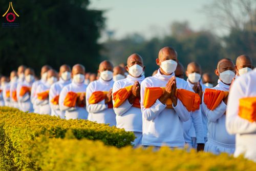 ภาพ No.130448:พิธีบรรพชาธรรมทายาท ในโครงการบรรพชา 1,250 รูป ณ แดนประสูติ สวนลุมพินี ประเทศเนปาล วันที่ 9 มีนาคม พ.ศ. 2567