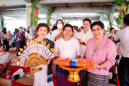 ภาพ No.91790:พิธีทอดกฐินสามัคคีทั่วไทย 5,000 วัด ณ วัดโนนพระแก้ว ต.น้ำโมง อ.ท่าบ่อ จ.หนองคาย  วันจันทร์ที่ 30 ตุลาคม พ.ศ. 2566