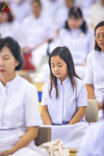 ภาพ No.126606:พิธีบูชาข้าวพระ ในวันอาทิตย์ต้นเดือนที่ 3 มีนาคม พ.ศ. 2567 ณ วัดพระธรรมกาย จ.ปทุมธานี